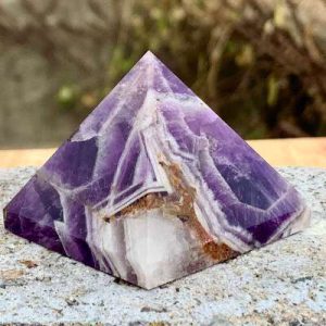 Amethyst Crystal pyramid