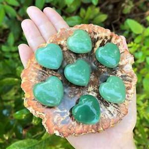 Green Aventurine Crystal heart