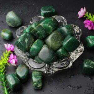 Green Jade Tumbled Stone