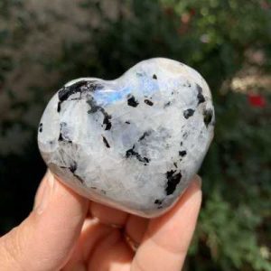 Moonstone Crystal heart