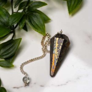 Pyrite Crystal pendulum