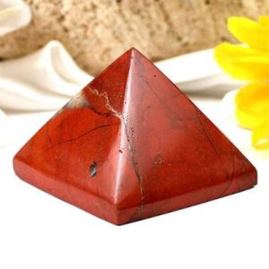 Red Jasper Crystal pyramid